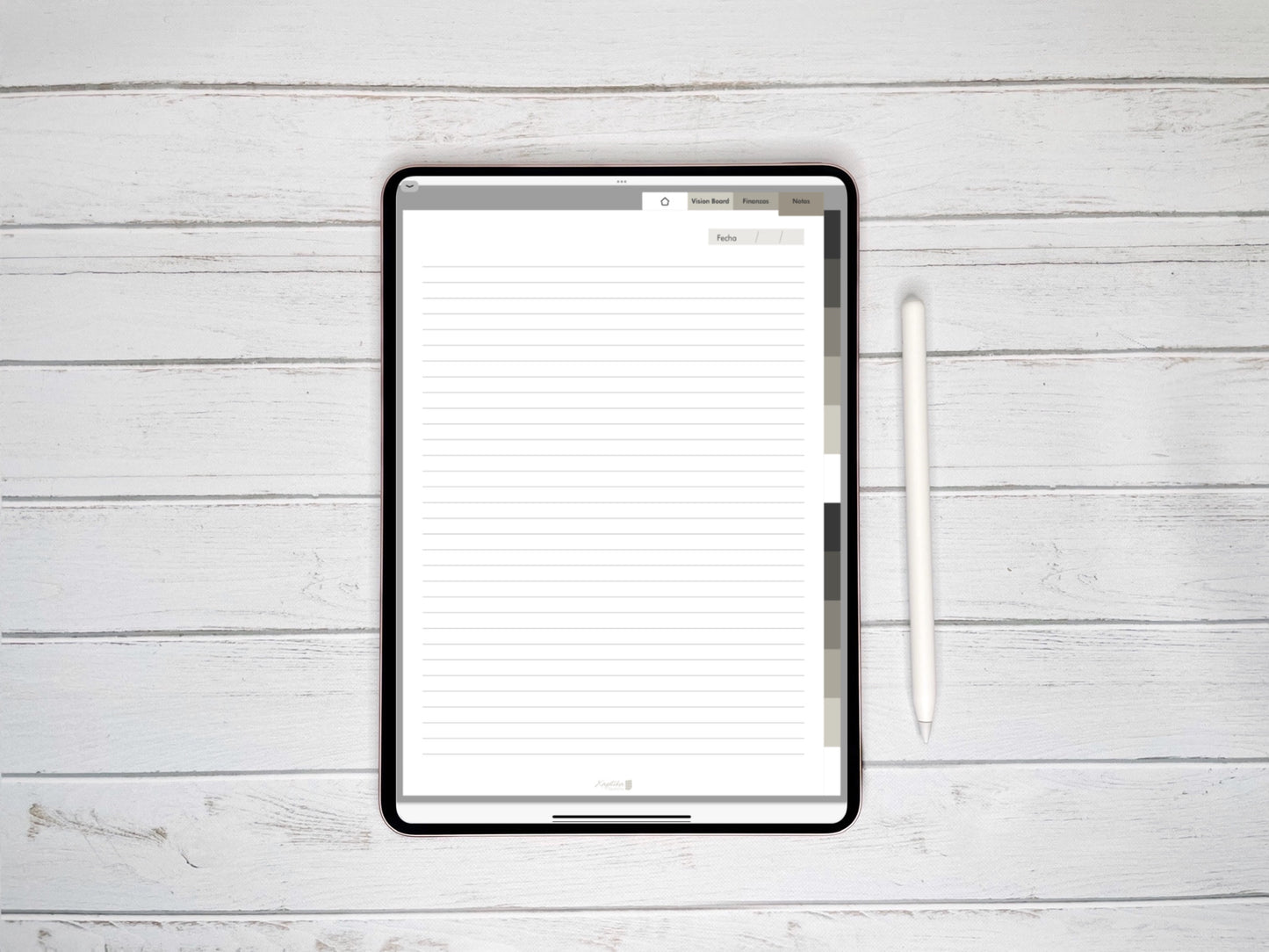 Planner Digital Anual | Vertical | Minimalist