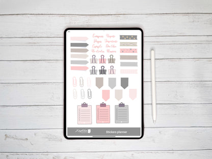 Planner Digital Anual | Vertical | Minimalist