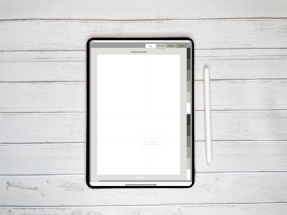 Planner Digital Anual | Vertical | Minimalist