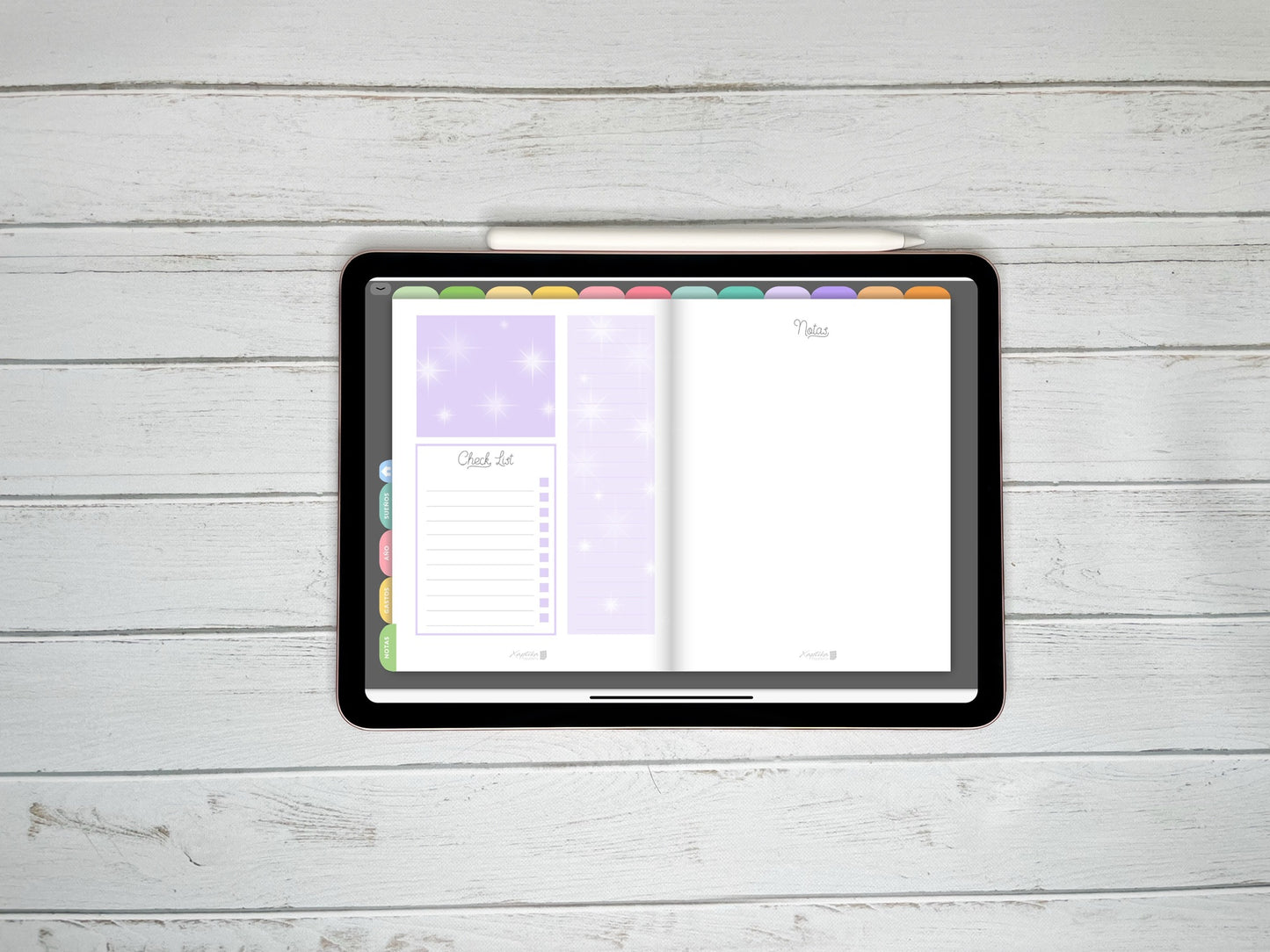 Planner Digital Anual | Polvo de Estrellas