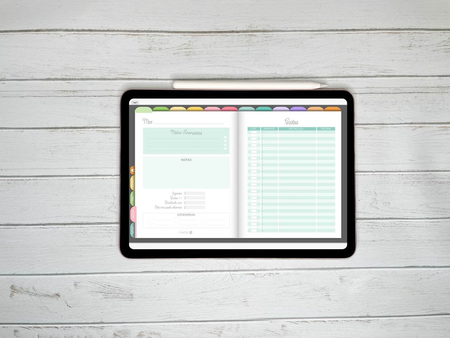 Planner Digital Anual | Contigo en Todas