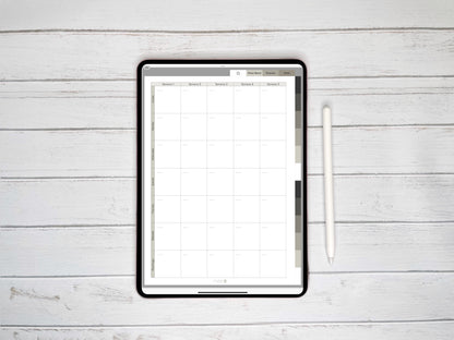 Planner Digital Anual | Vertical | Minimalist